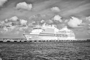 Büyük lüks yolcu gemisi