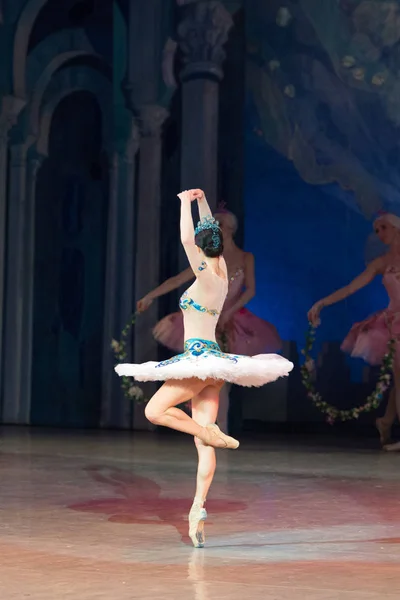 Kyiw Ukraine April 2017 Balletttänzerin Katherina Kukhar Tanzt Während Des — Stockfoto