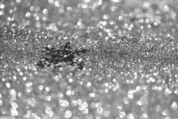 Glitter made by bokeh — Stock Photo, Image