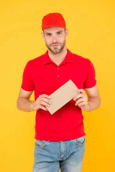 product knowledge is an asset. dealer yellow wall. Restaurant cafe staff wanted. man delivery service in red tshirt and cap. friendly shop assistant. cashier vacancy. Hiring shop store worker