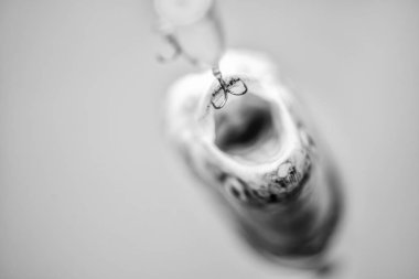 Balık kancası veya fishhook ya ağızda delinerek yakalamak için bir cihazdır. Kancaya tak. Alabalık yakalandı. İyi bir av. Tuzaktaki balıklar yakın çekim. Balık açık ağız kanca asmak. Yem kaşığı balıkçılık aksesuarı