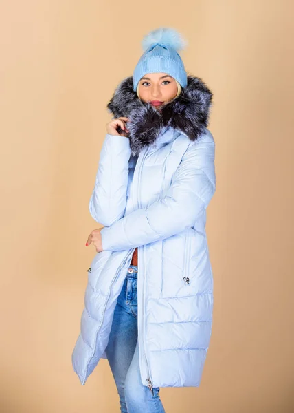 Designed for your comfort. Fashion girl winter clothes. Fashion trend. Fashion coat. Warming up. Casual winter jacket more stylish have more comfort features. Female fashion. Clothes shop. Buy online
