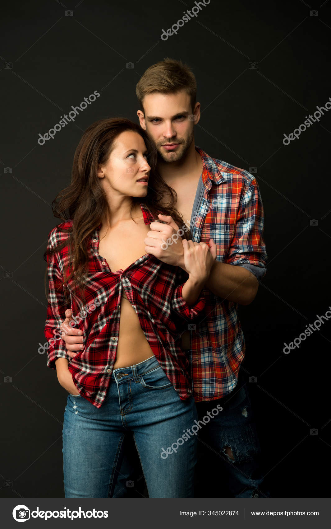 young couple hidden sex