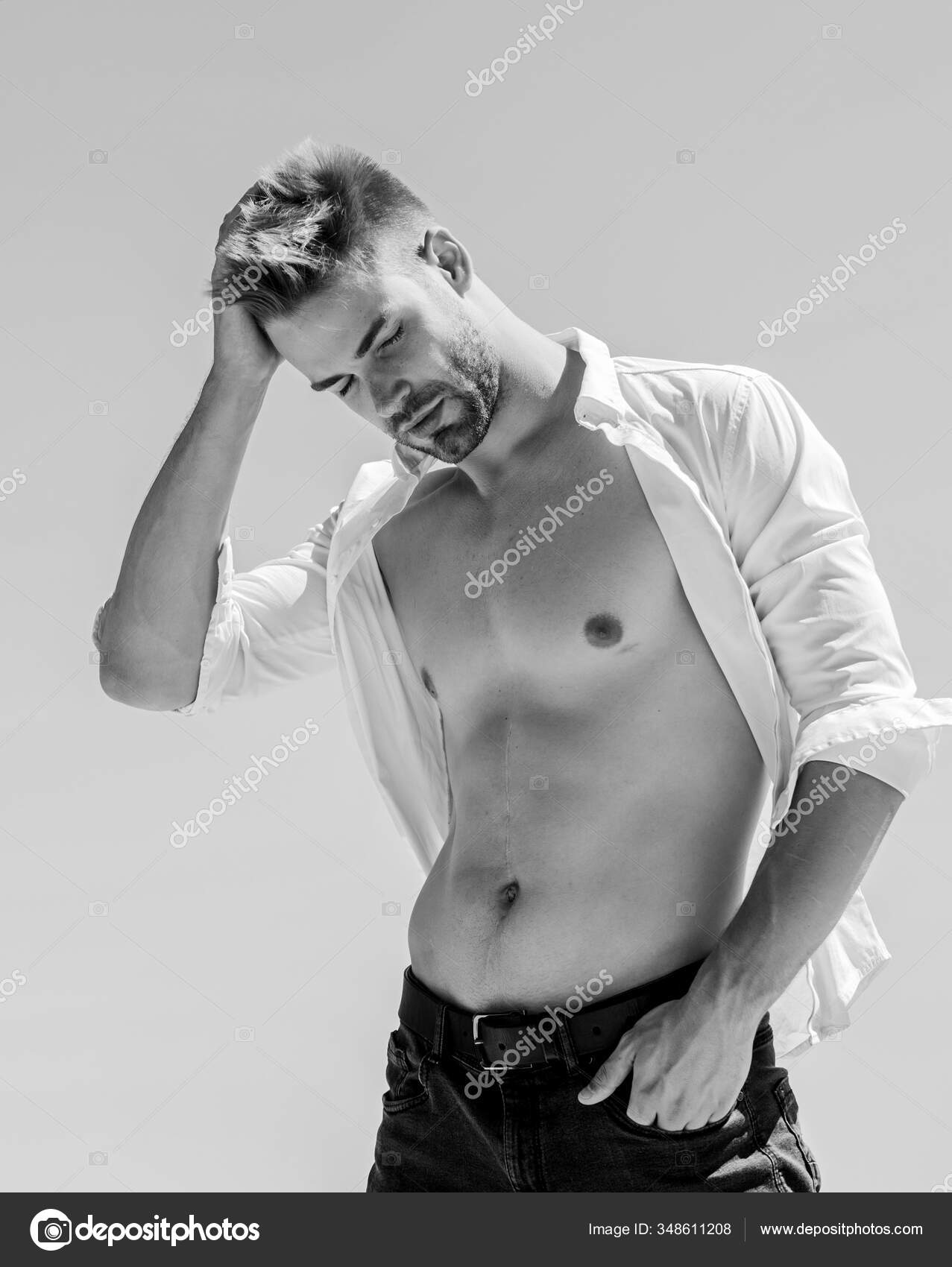 Ambitious And Sexy Muscular Man Sexy Torso Strong Belly Of Athlete Fitness Trainer Sport Is Healthy Life Body Desire Sexy Macho Man Bearded Guy Casual Style Handsome Man Fashion Model Stock Photo Ambitious And Sexy Muscular Man Sexy Torso Strong Belly Of Athlete Fitness Trainer Sport Is Healthy Life Body Desire Sexy Macho Man Bearded Guy Casual Style Handsome Man Fashion Model Stock Photo