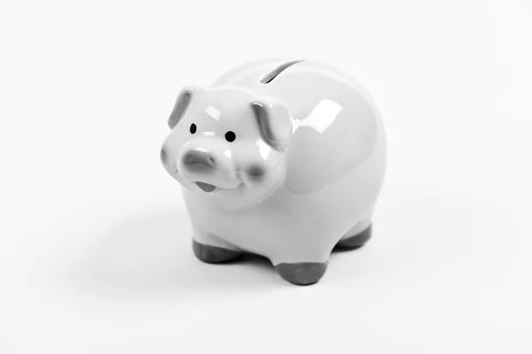 Finans- och investeringsbanken. Bankinsättning. Finansiell utbildning. Piggy bank bedårande rosa gris närbild. Redovisning och familjebudget. Piggy bank symbol för pengar besparingar. Fler idéer för pengarna — Stockfoto