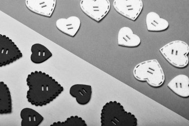 Romantik tebrik. Sevgililer günü kalpleri arka plan. Aşk ve romantizm. En az Sevgililer günü flatlay tarz. Tek ihtiyacın sevgidir. Sevgililer günü partisi. yaratıcı tasarım kadar alay et. kopya alanı