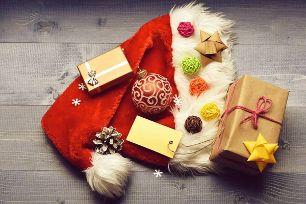 Kleurrijke kerst of Nieuwjaar decoratie — Stockfoto