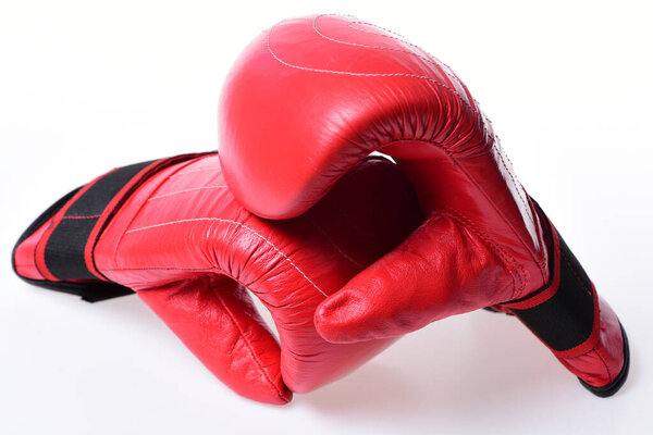 Кожаная коробка оборудование для борьбы и обучения.