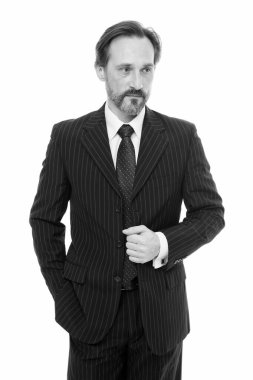 Güzel takım. Mükemmel uydu. Erkek modası. İş adamı komisyoncusu resmi takım elbise. Yakışıklı sakallı adam sigorta acentesi. Başarılı bir yatırımcı. CEO konsepti. Saygın bir finans uzmanı. İş hayatı