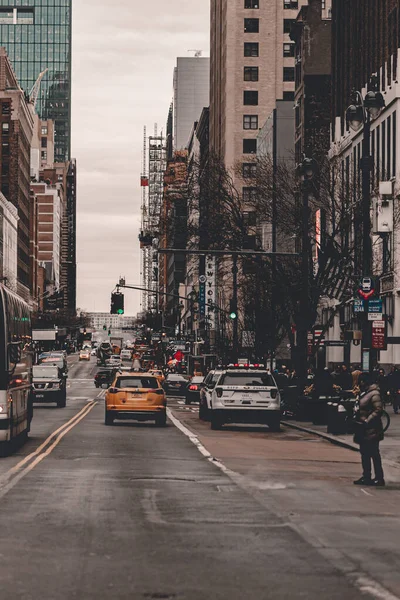 Die Straßen Von Manhattan New York City Großstadtleben Bundesstaat New — Stockfoto