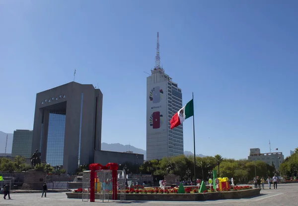 Blick auf die Stadt Monterrey Mexico — Stockfoto