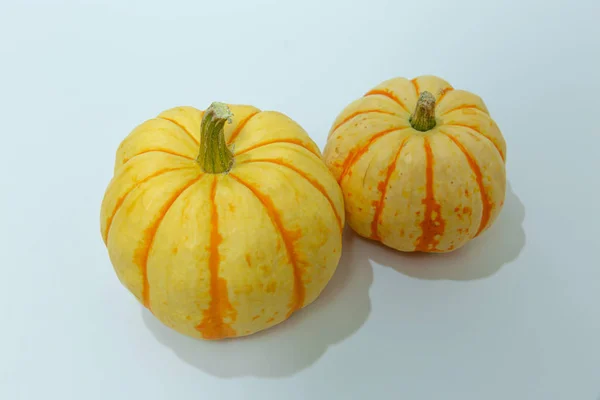 Calabazas Sobre Fondo Blanco — Foto de Stock