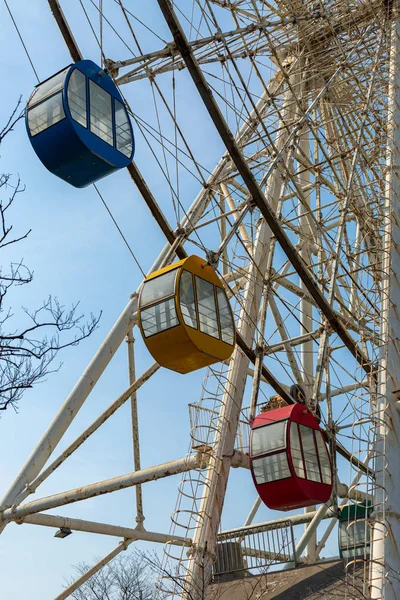 Hoogspanningstoren Met Blauwe Lucht — Stockfoto