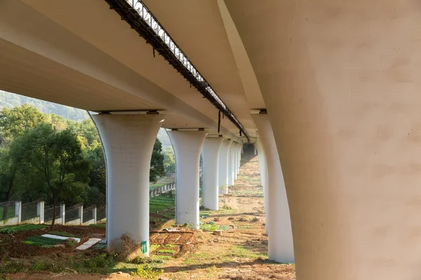 Zicht Brugconstructie Overdag — Stockfoto