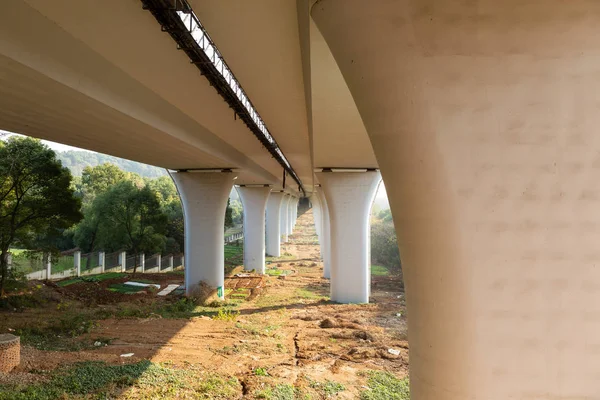 Zicht Brugconstructie Overdag — Stockfoto