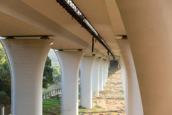 Zicht Brugconstructie Overdag — Stockfoto