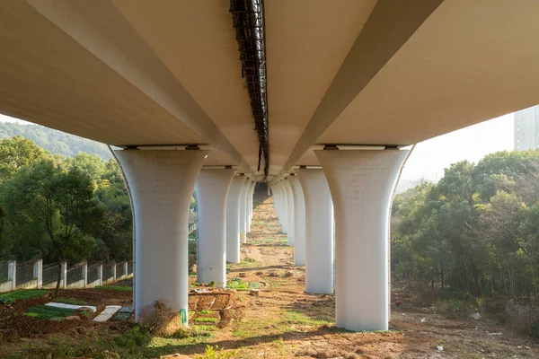 Zicht Brugconstructie Overdag — Stockfoto