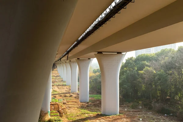 Zicht Brugconstructie Overdag — Stockfoto