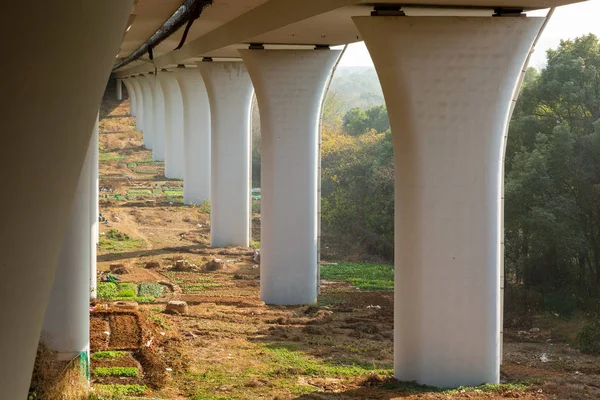 Zicht Brugconstructie Overdag — Stockfoto