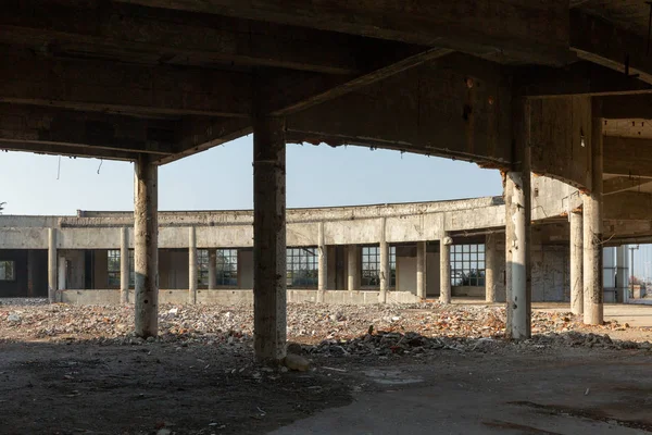 Vista Las Ruinas Del Edificio Durante Día —  Fotos de Stock