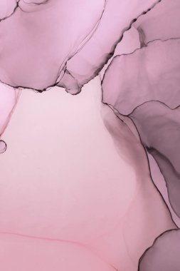 Alkol mürekkebi boyama tekniğinde soyut akışkan sanat.