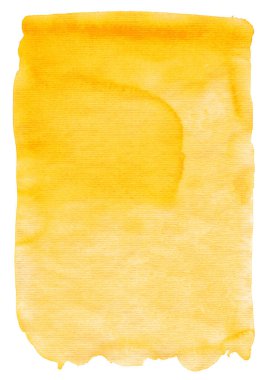 Sarı turuncu suluboya doku