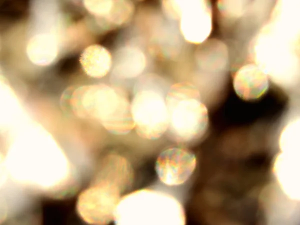 Zlatá bokeh, pozadí světel — Stock fotografie
