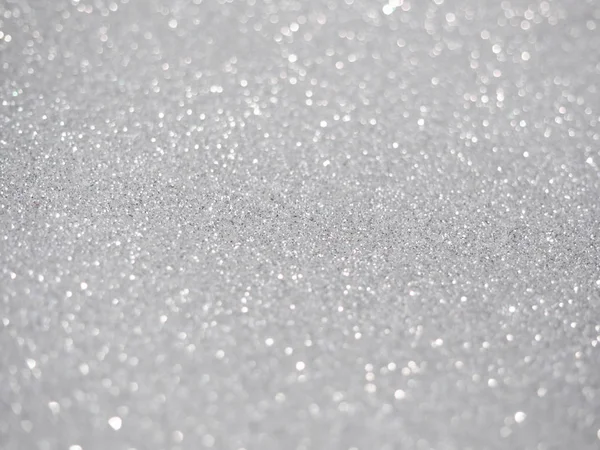 Silver glitter abstract background — Stock Photo, Image