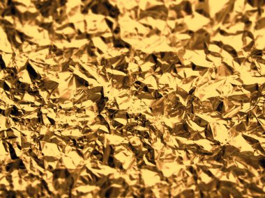 Altın folyo şenlikli doku