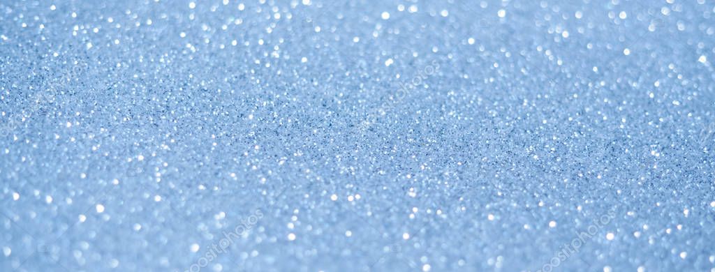 Blue glitter abstract background Stock Picture