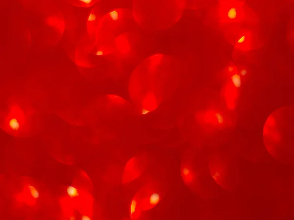 Vacaciones bokeh luces rojas de fondo —  Fotos de Stock