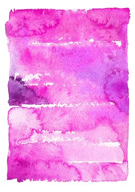 Soyut pembe boyalı suluboya dokusu