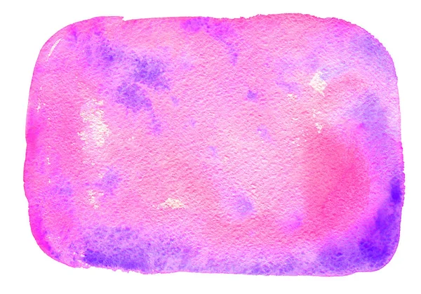 Textura de acuarela pintada rosa abstracta — Foto de Stock
