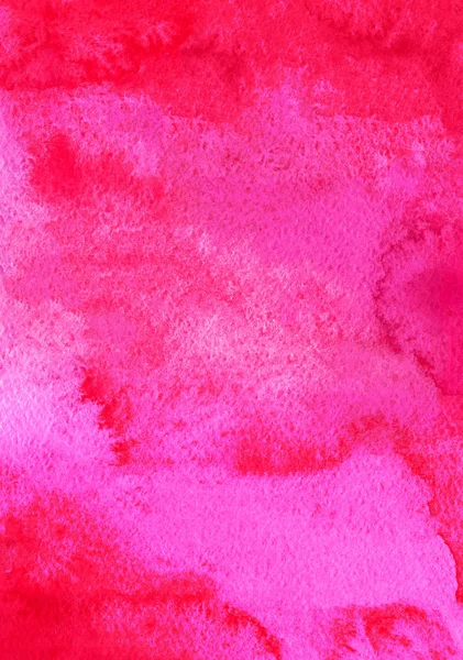Abstract roze geschilderde aquareltextuur — Stockfoto