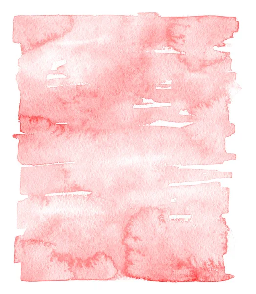 抽象ピンク色の水彩の質感 — ストック写真