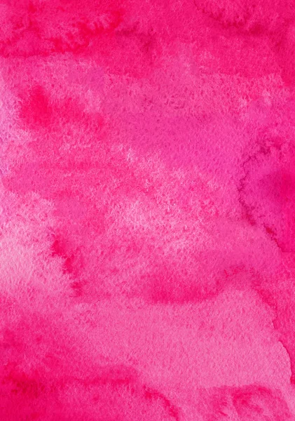 Abstract roze geschilderde aquareltextuur — Stockfoto