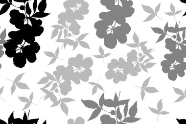 Böğürtlen desensiz, sulu boya, el yapımı, tekstil meyvesi yaprakları. Bahar mevsimi, reçel suyu, vejetaryenlik. Duvar kağıdı etiketleri için doğal.