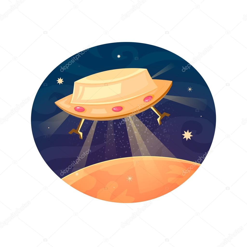 Unknown flying object icon
