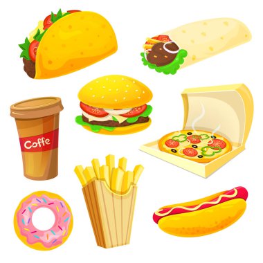 Fast Food simgeleri
