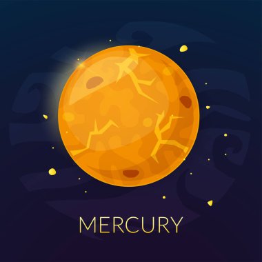 Planet mercury uzay