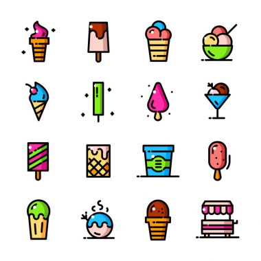 Dondurma Simgeleri Ayarlandı