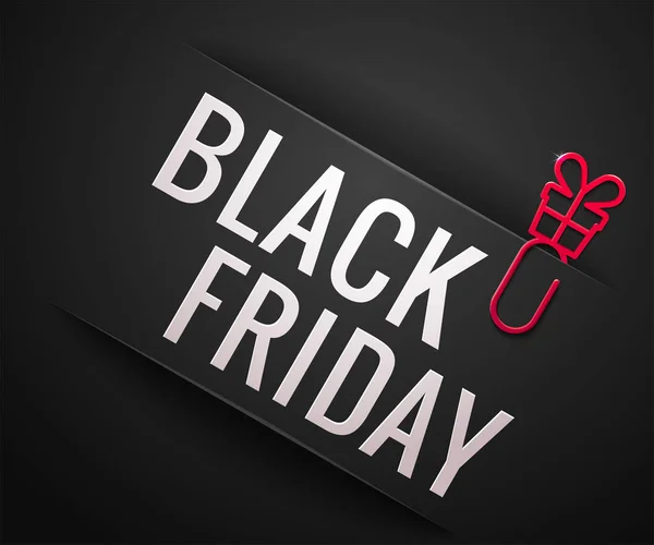 Black Friday Banner de venta — Vector de stock