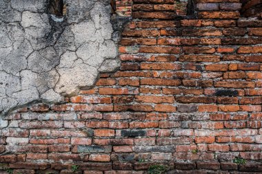 Tuğla duvar dokusunun arkaplanı