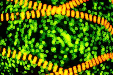 Odaklanamayan soyut noel arkaplanı