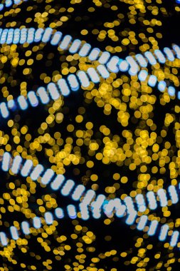 Odaklanamayan soyut noel arkaplanı