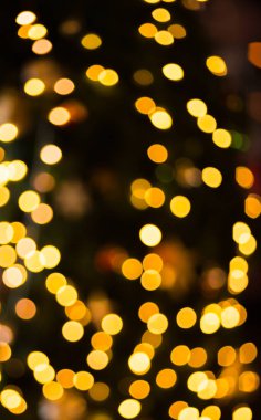 Odaklanamayan soyut noel arkaplanı