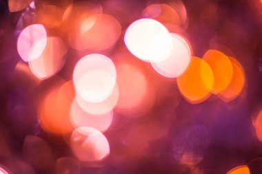 Şenlikli kış altın soyut. bokeh ışıkları ile arka plan