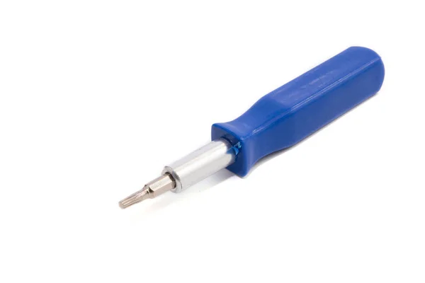 Screwdriver Blue Color — Stock Photo, Image