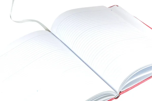 Beyaz Arkaplanda Izole Edilmiş Kitabı — Stok fotoğraf