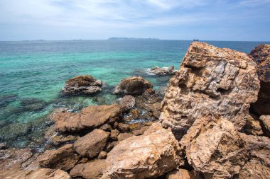 koh Larne Tayland yaz aylarında deniz manzarası